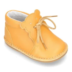Botita Safari bebé OSITO con suela SUPER FLEXIBLE en piel napa extra suave.
