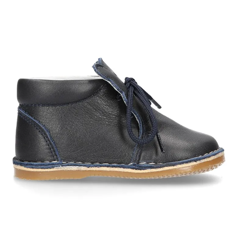 Botita Safari bebé OSITO con suela SUPER FLEXIBLE en piel napa extra suave.
