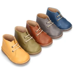 Botita safari en piel suela SUPER FLEXIBLE.