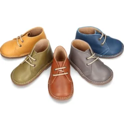 Botita safari en piel suela SUPER FLEXIBLE.