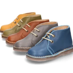 Botita safari en piel suela SUPER FLEXIBLE.