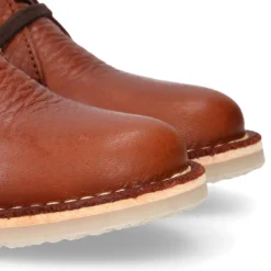 Botita safari niños para vestir con cordones en piel napa CUERO.