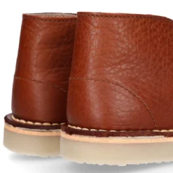 Botita safari niños para vestir con cordones en piel napa CUERO.