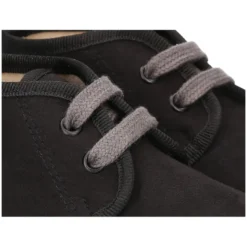 Botitas casual niños con cordones en Serratex NEGRO.