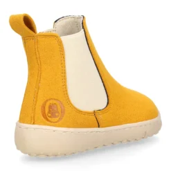 Botín niños BAREFOOT Okaa Flex con elástico y cremallera lateral.