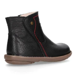 Botín niños SPORT con cremallera y suela súper flexible en piel.