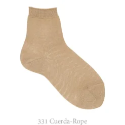 CALCETÍN CORTO PUNTO LISO CONDOR.