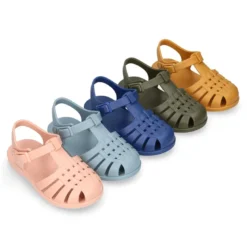 Cangrejera clásica niños colores SÓLIDOS con cierre CLIP para Playa y Piscina.