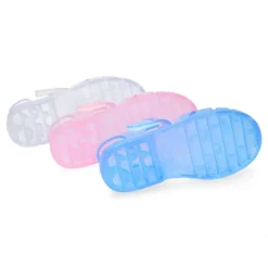 Cangrejera clásica niños en colores cristal con cierre adherente para Playa y Piscina.