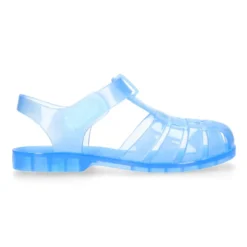 Cangrejera clásica niños en colores cristal con cierre adherente para Playa y Piscina.