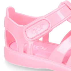 Cangrejera clásica niños en colores gloss con cierre adherente para Playa y Piscina.