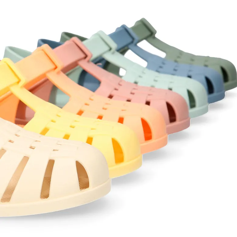 Cangrejera clásica niños en nuevos colores SÓLIDOS con cierre adherente para Playa y Piscina.