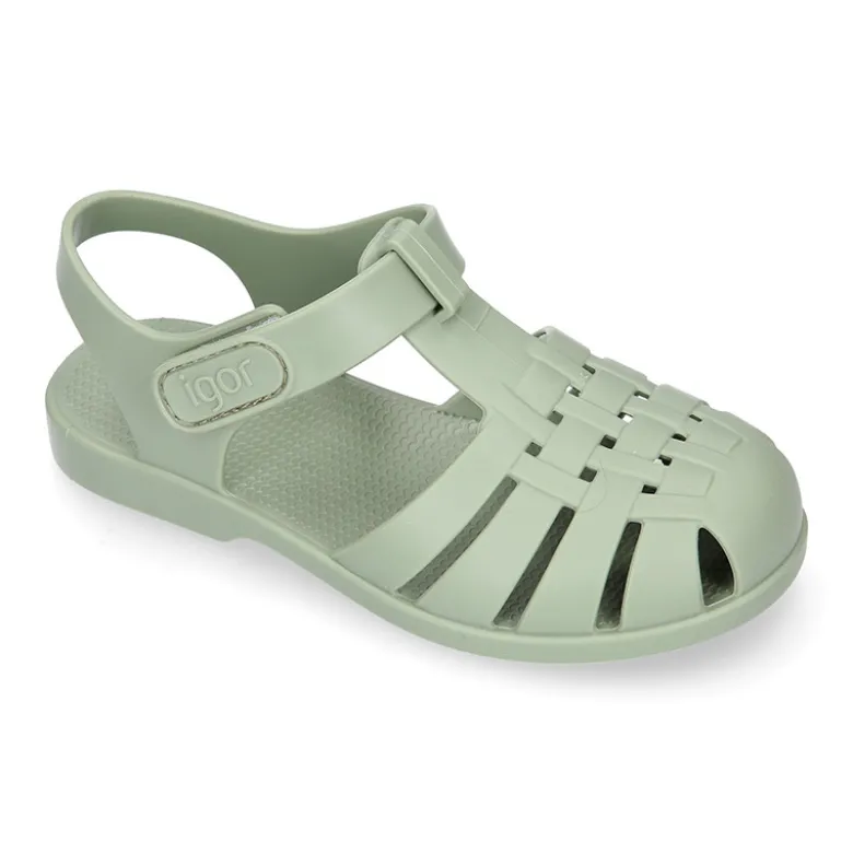 Cangrejera clásica niños en nuevos colores SÓLIDOS con cierre adherente para Playa y Piscina.