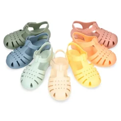 Cangrejera clásica niños en nuevos colores SÓLIDOS con cierre adherente para Playa y Piscina.