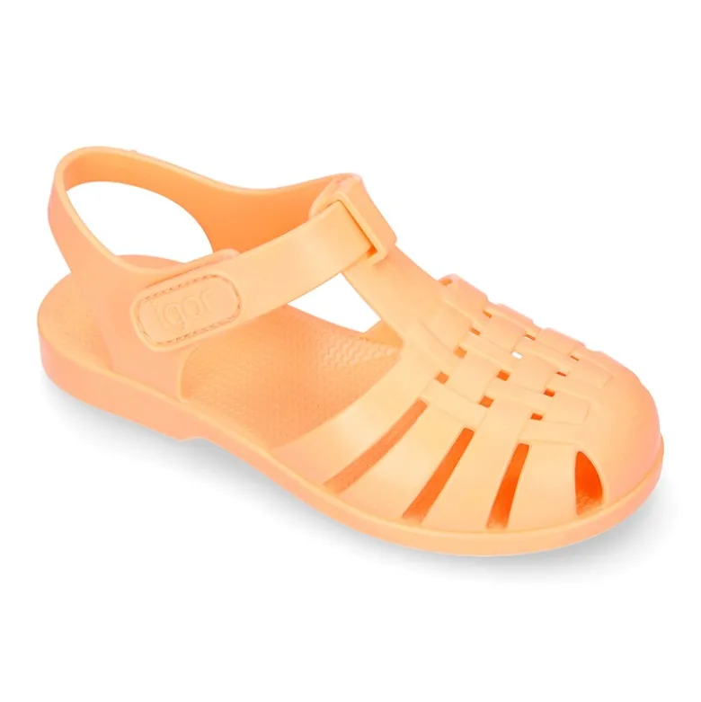 Cangrejera clásica niños en nuevos colores SÓLIDOS con cierre adherente para Playa y Piscina.