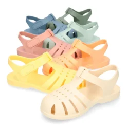 Cangrejera clásica niños en nuevos colores SÓLIDOS con cierre adherente para Playa y Piscina.