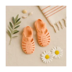 Cangrejera clásica niños nuevos colores SÓLIDOS con cierre adherente para Playa y Piscina.