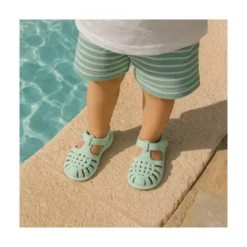 Cangrejera clásica niños nuevos colores SÓLIDOS con cierre adherente para Playa y Piscina.
