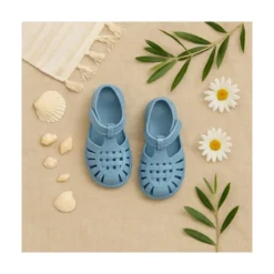 Cangrejera clásica niños nuevos colores SÓLIDOS con cierre adherente para Playa y Piscina.