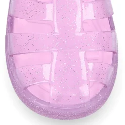 Cangrejera niña con cierre adherente tipo tenis CRISTAL GLITTER para Playa y Piscina.