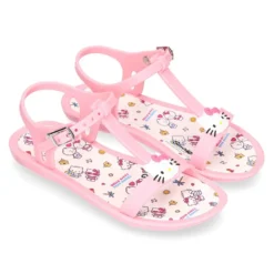 Cangrejera niña tipo sandalia con HELLO KITTY para Playa y Piscina.