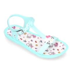 Cangrejera niña tipo sandalia con HELLO KITTY para Playa y Piscina.