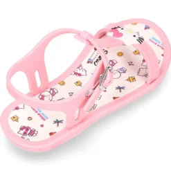 Cangrejera niña tipo sandalia con HELLO KITTY para Playa y Piscina.