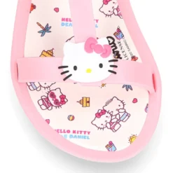 Cangrejera niña tipo sandalia con HELLO KITTY para Playa y Piscina.