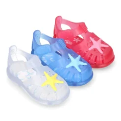 Cangrejera niños clásica con cierre adherente y ESTRELLA de MAR.