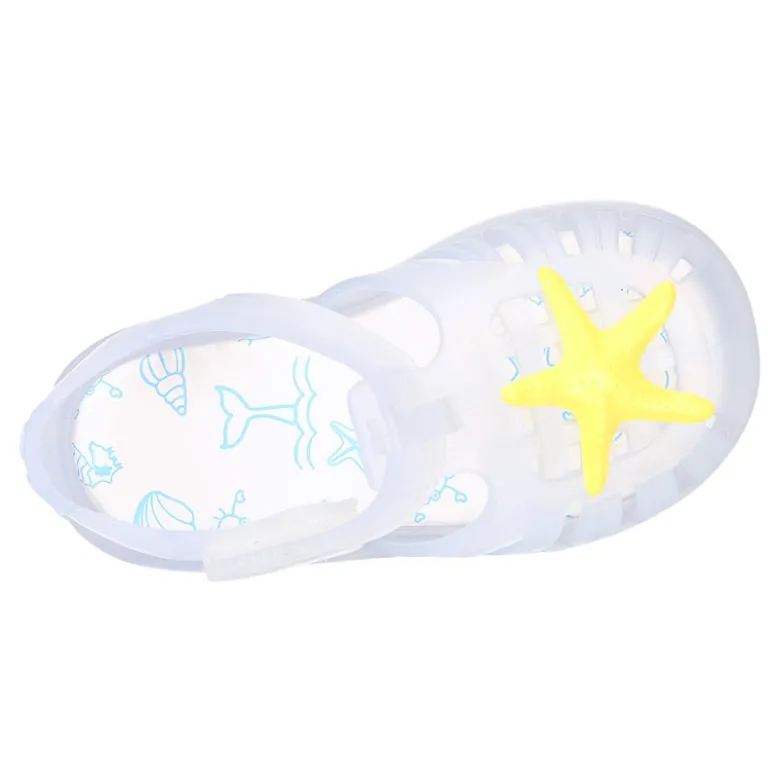 Cangrejera niños clásica con cierre adherente y ESTRELLA de MAR.