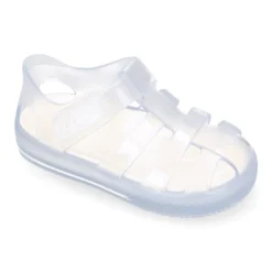 Cangrejera niños con cierre adherente tipo tenis CRISTAL para Playa y Piscina.