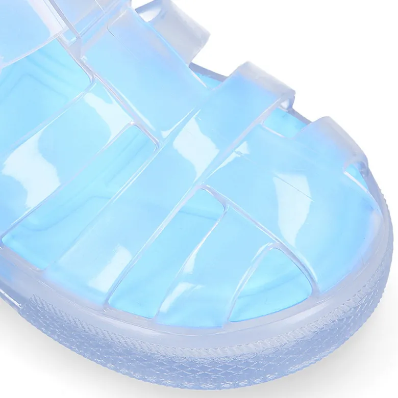 Cangrejera niños con cierre adherente tipo tenis CRISTAL para Playa y Piscina.