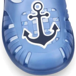 Cangrejera niños con diseño NÁUTICO y cierre adherente para Playa y Piscina.