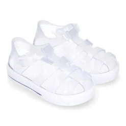 Cangrejera niños tipo tenis con botón clip para Playa y Piscina.