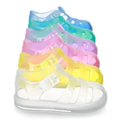 Cangrejera niño tipo TENIS TRANSPARENTE para Playa y Piscina.