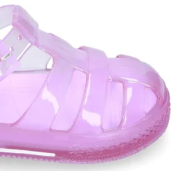 Cangrejera niño tipo TENIS TRANSPARENTE para Playa y Piscina.