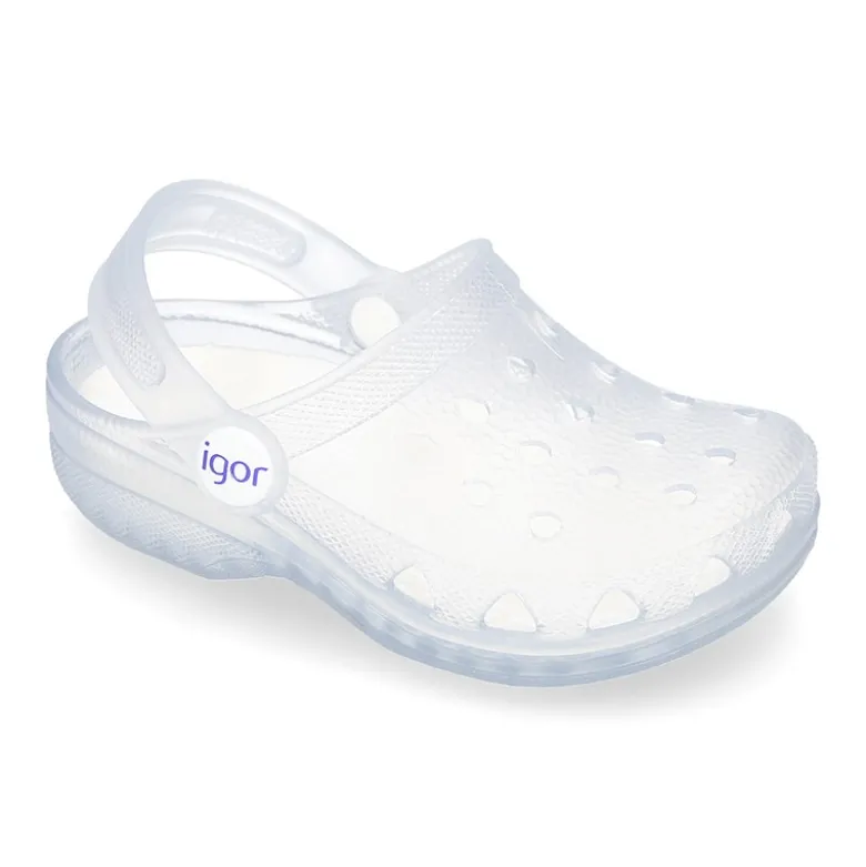 Cangrejeras niños clásicas tipo Zuecos para Piscina y Playa.