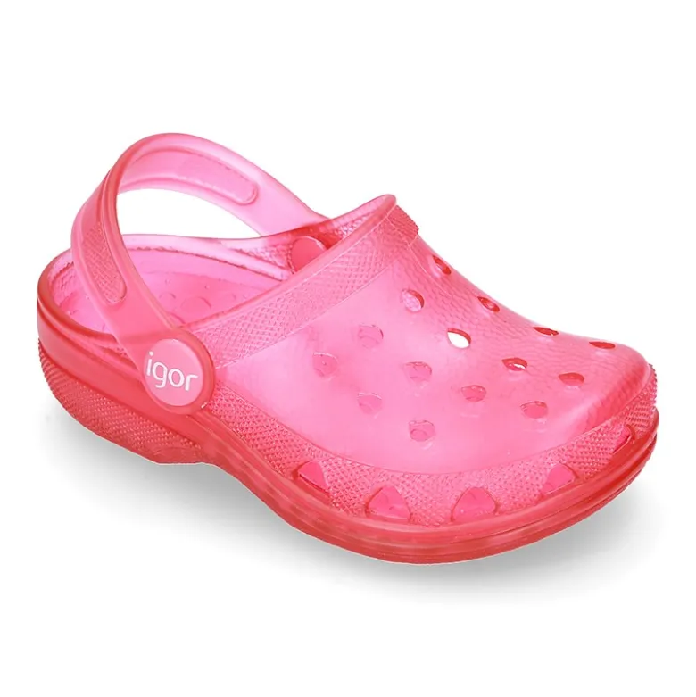 Cangrejeras niños clásicas tipo Zuecos para Piscina y Playa.