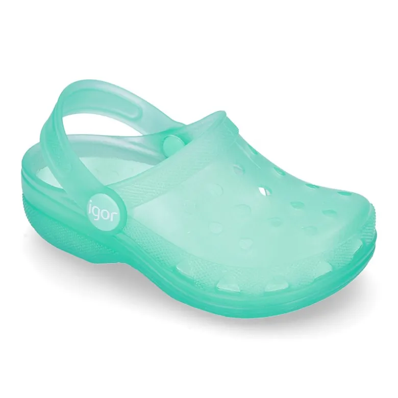 Cangrejeras niños clásicas tipo Zuecos para Piscina y Playa.