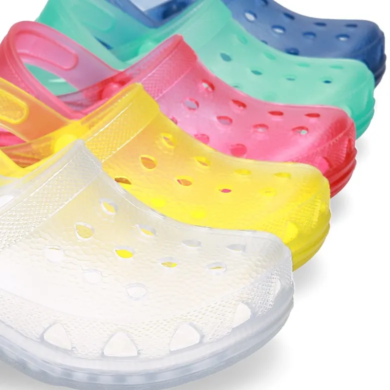 Cangrejeras niños clásicas tipo Zuecos para Piscina y Playa.