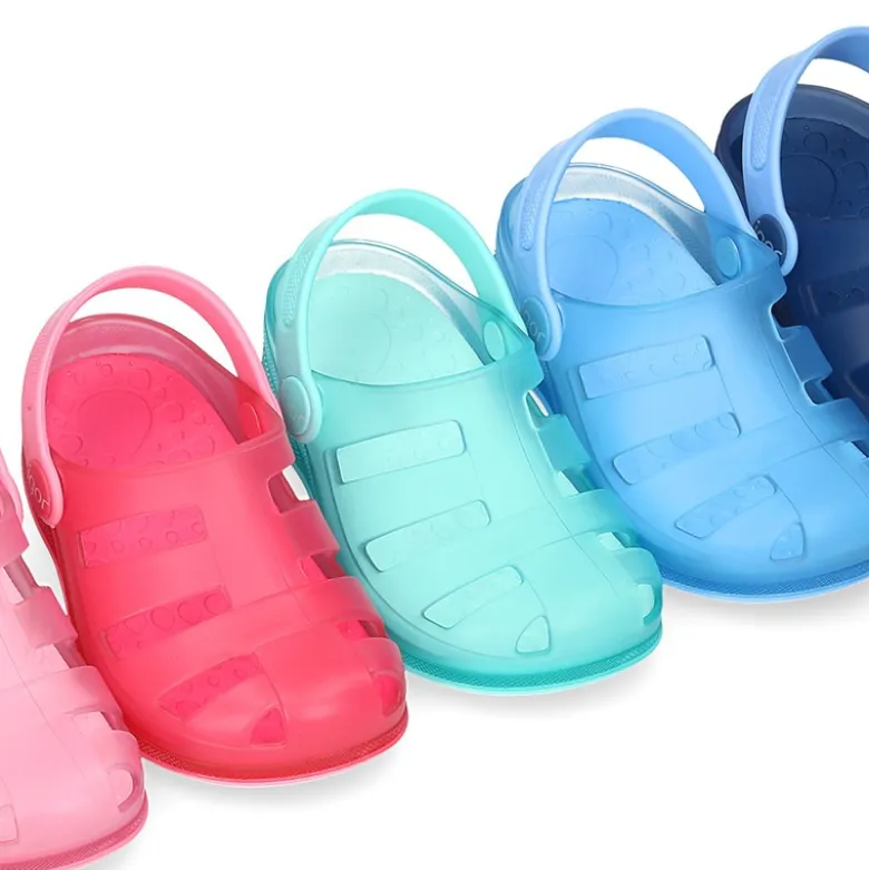 Cangrejeras niño tipo zuecos surfi para playa y piscina