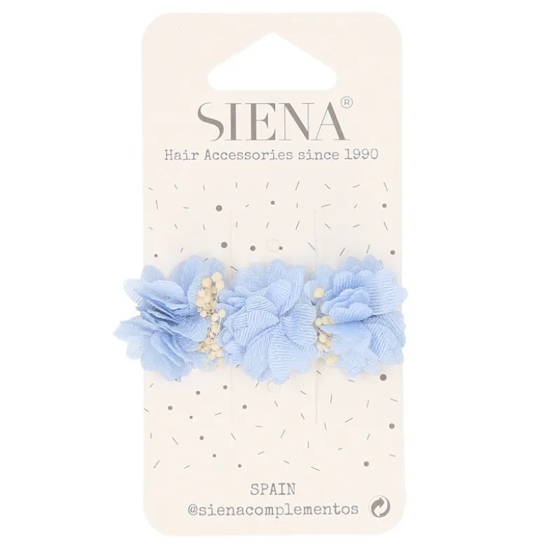 Clip pico pato de flores naturales secas para el pelo para Ceremonia.