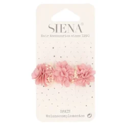 Clip pico pato de flores naturales secas para el pelo para Ceremonia.