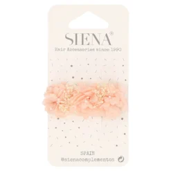 Clip pico pato de flores naturales secas para el pelo para Ceremonia.