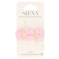 Clip pico pato de flores naturales secas para el pelo para Ceremonia.