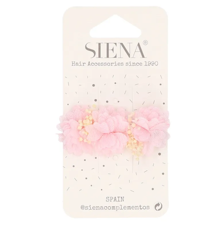 Clip pico pato de flores naturales secas para el pelo para Ceremonia.
