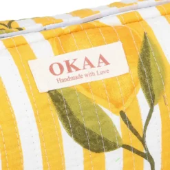 Colección Lemon Breeze Mediterráneo – Tote Bag + Neceseres Acolchados