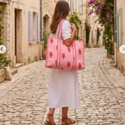 Colección Mediterránea Lobster – Tote Bag + Neceser Acolchado