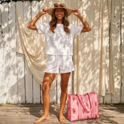 Colección Mediterránea Lobster – Tote Bag + Neceser Acolchado