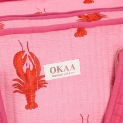 Colección Mediterránea Lobster – Tote Bag + Neceser Acolchado